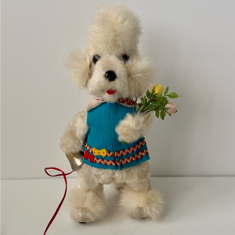 1960’s Japan “Rover the Poodle bell ringer” toy